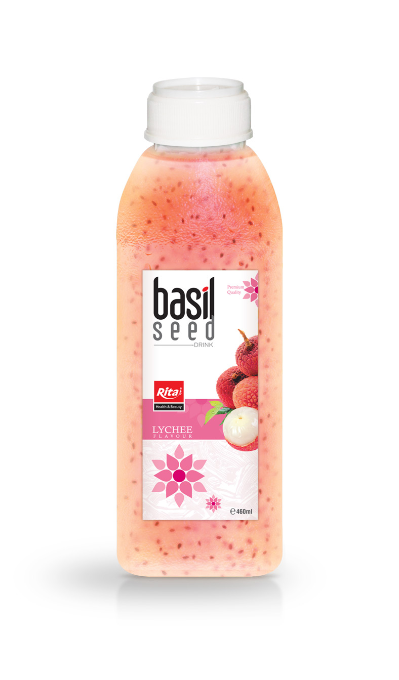 460ml Basil Seed Lychee Flavor.